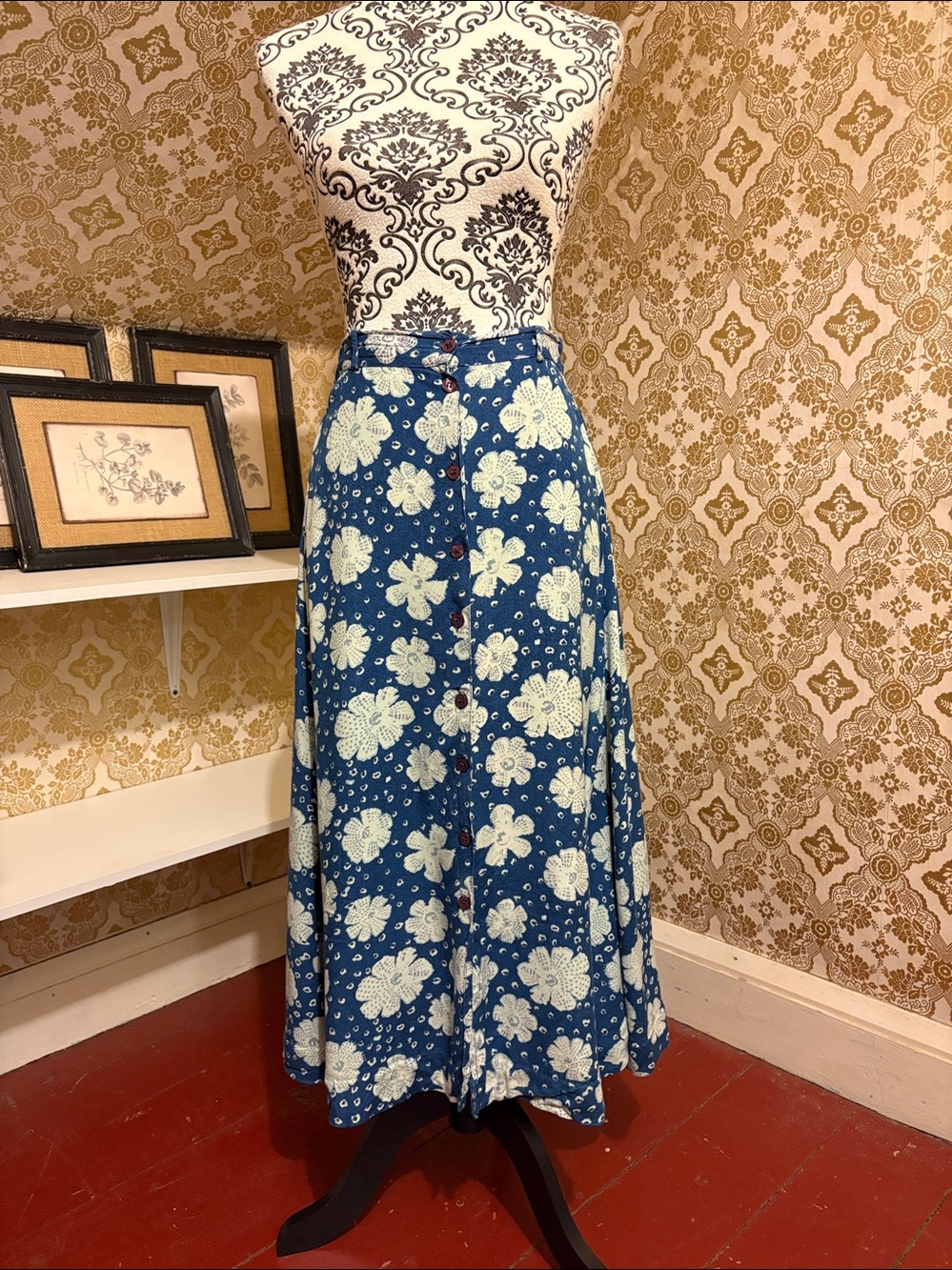 Vintage Tangibles Cottagecore Skirt